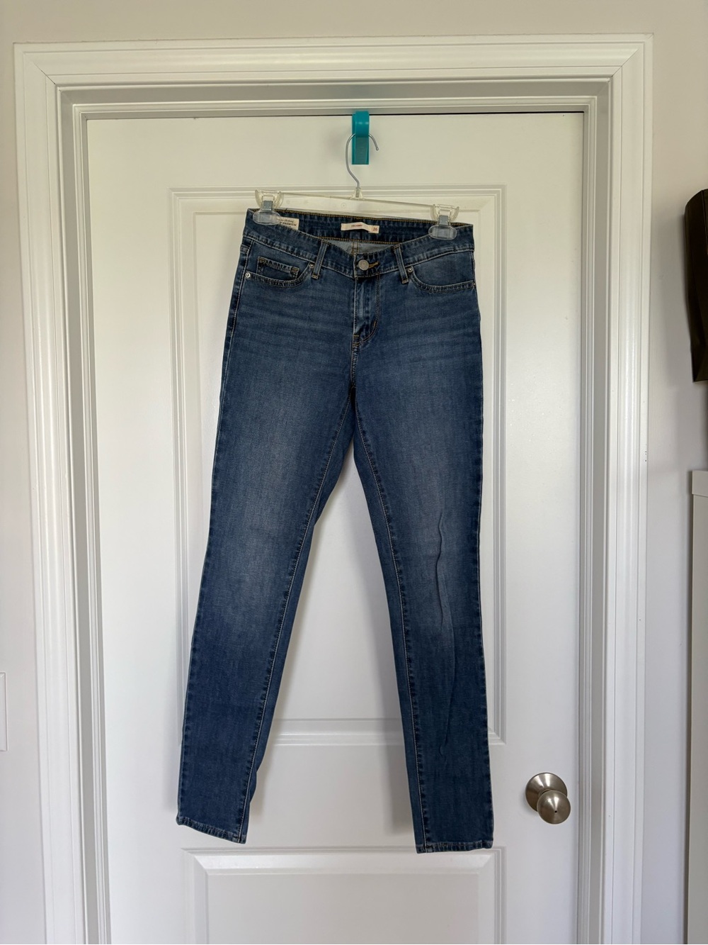 Levi’s Women's Blue Slim Straight Jeans